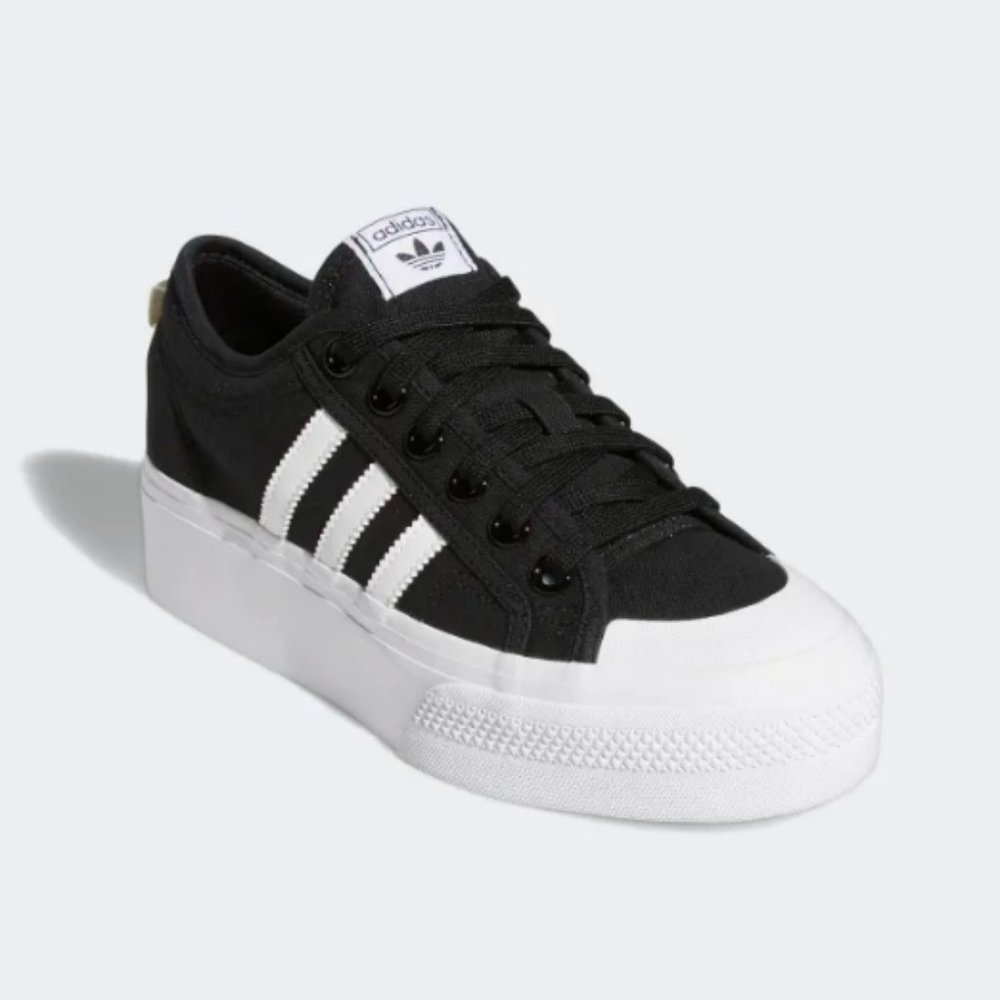Adidas Nizza Platform Sneakers, Size 7